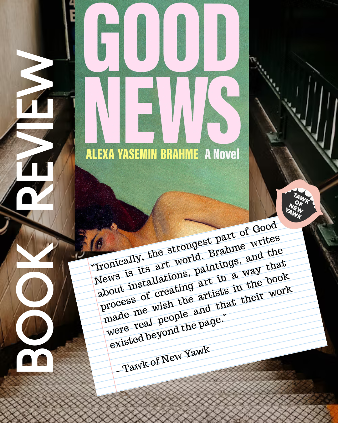Book Review: Good News by Alexa Yasemin Brahme