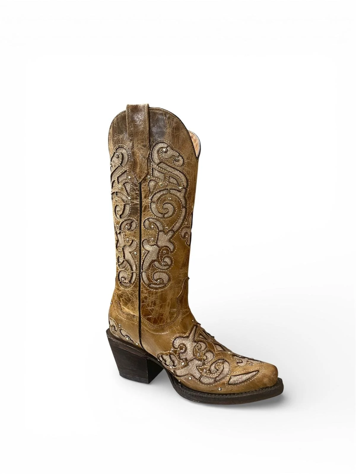 Fleur de Lis - Honey Brown