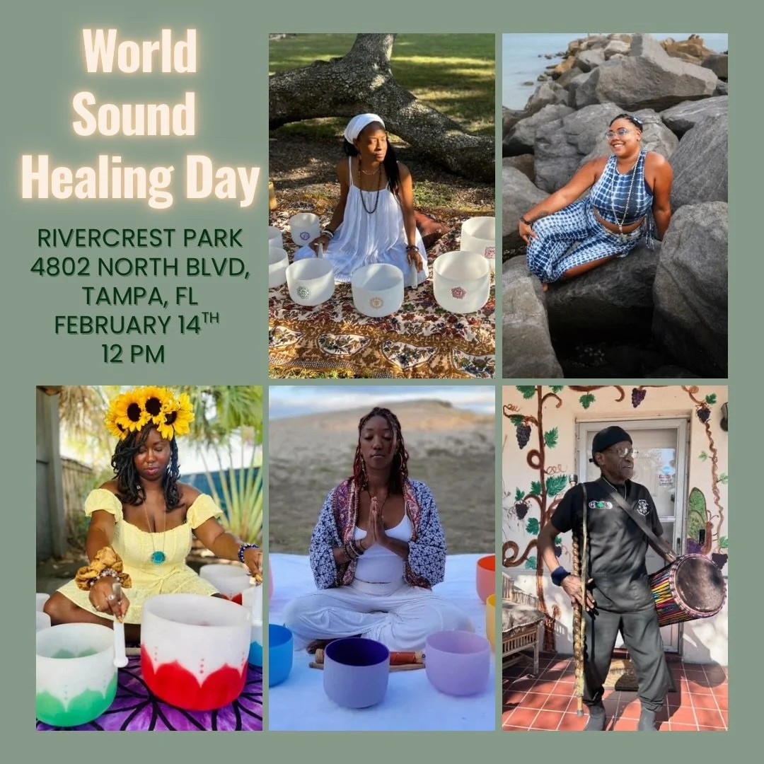Join us under a beautiful Oak Tree on February 14th, 12 PM for World Sound Healing Day for an intentional ceremony that amplifies the vibration of  LOVE✨ 

Bring anything that will help you be more comfortable. This could include yoga mats, blankets,