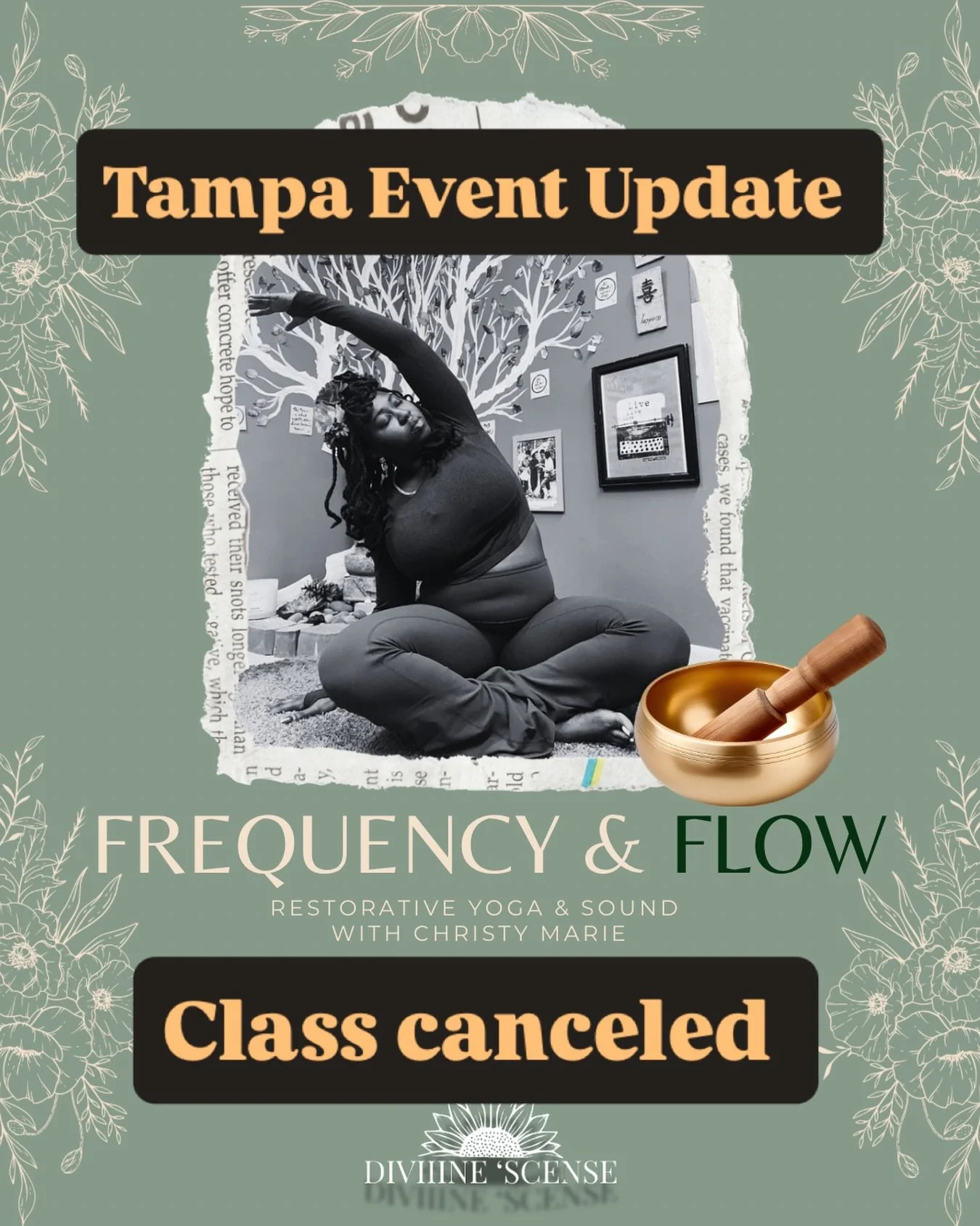 Unfortunately, due to a venue double booking, this class has been canceled. Everyone who registered will receive a full refund within 5&ndash;10 business days. I apologize for the short notice and appreciate your understanding💛