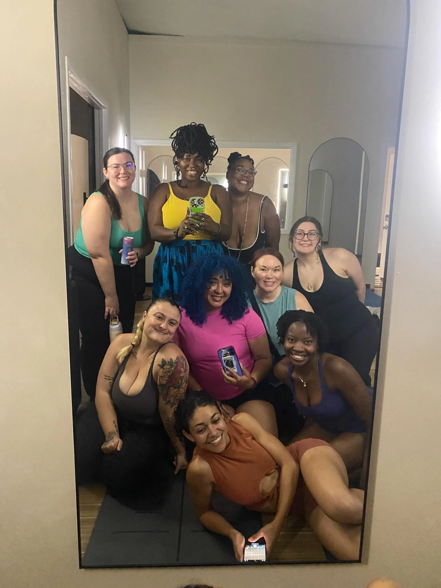 Wine Down Wednesday was lovely! 🙌🏾🥰 

See you next month on May 20th at @dava.fitness 🌻✨

Also if you are looking for the playlist form tonight, it is linked in my profile 🫶🏾