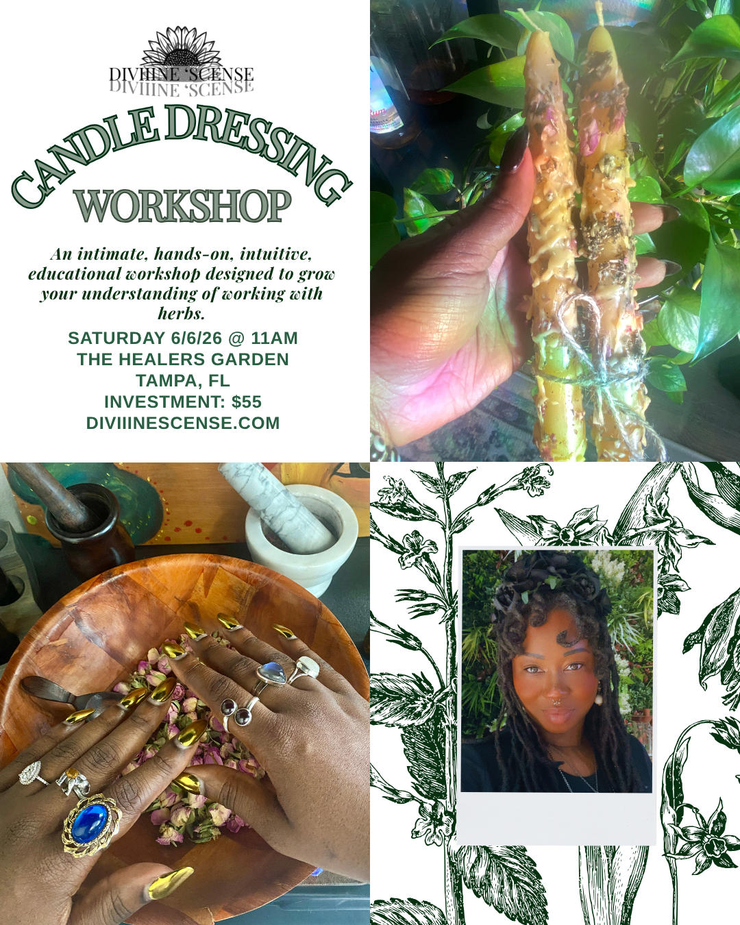 Candle Dressing Workshop