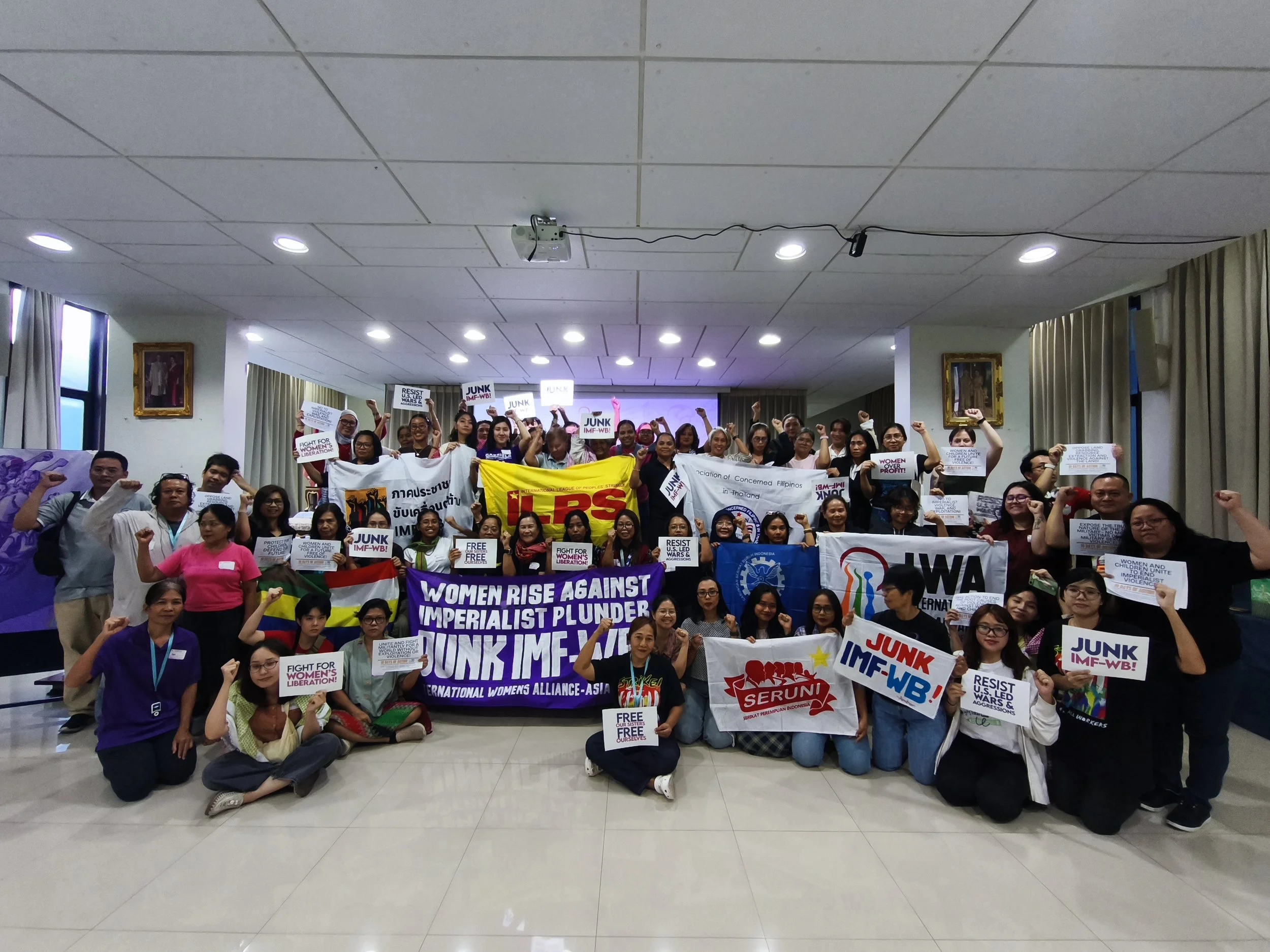 Voices of women reverberate; Struggle against IMF-WBG Policies and Dictates