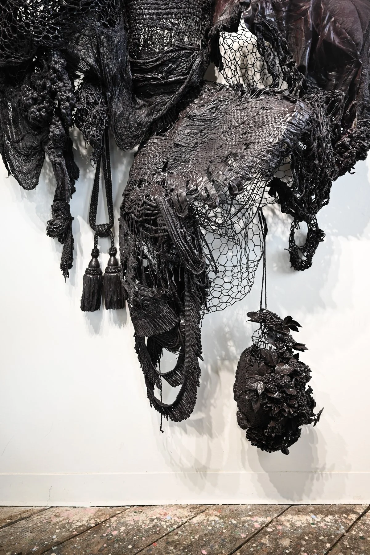 Anatomy of the heart, 2026, 70" x 45", detail
