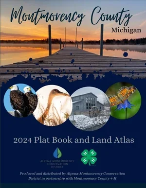 Montmorency County Plat Book - 2024