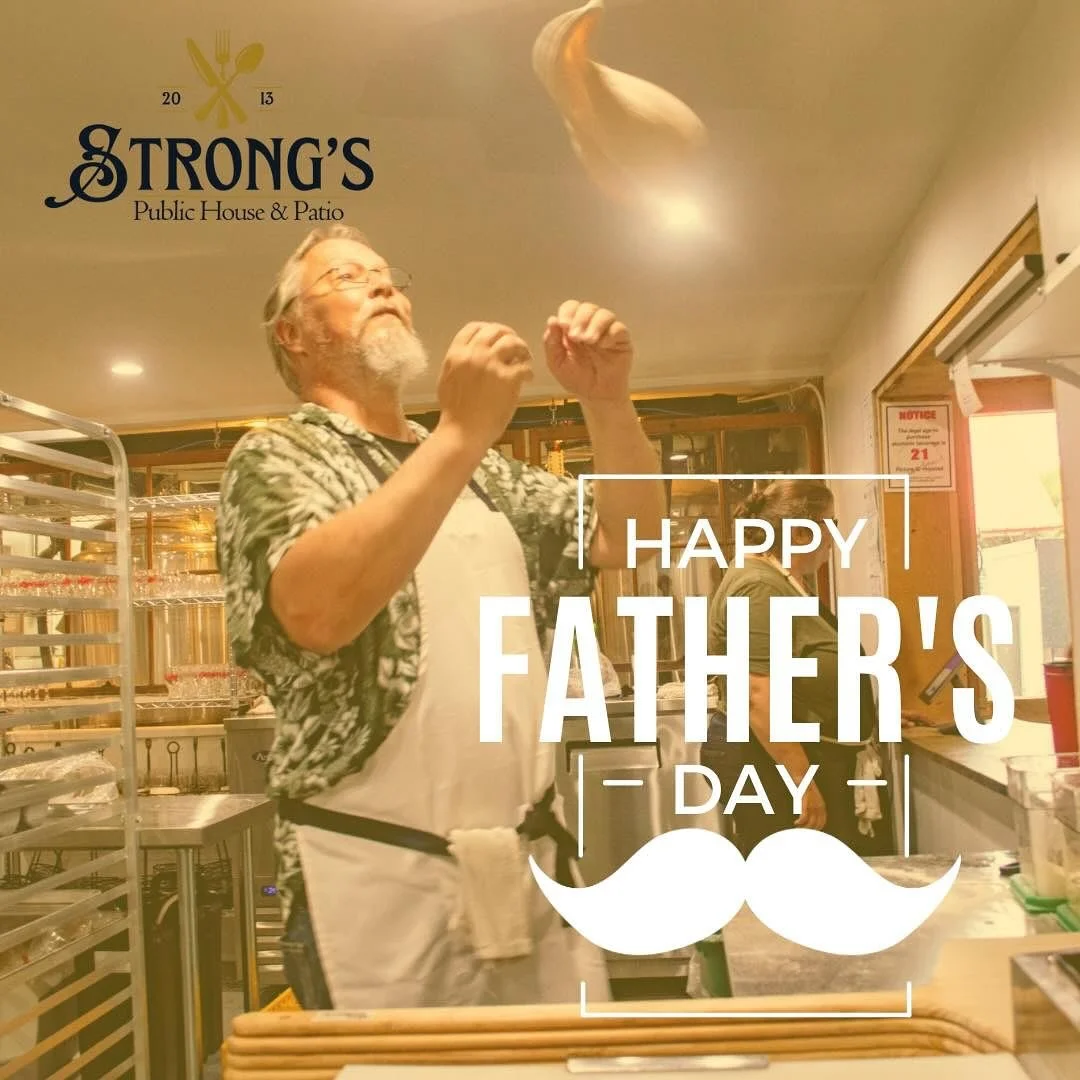 HAPPY FATHER&rsquo;S DAY! 

To our own pizza-throwin&rsquo;, power preppin&rsquo;, beer brewing&rsquo;, dad jokin&rsquo; pops, Al, and to all of you dads out there&hellip; we hope you have the very best Father&rsquo;s Day today! 
 
Come join us on th