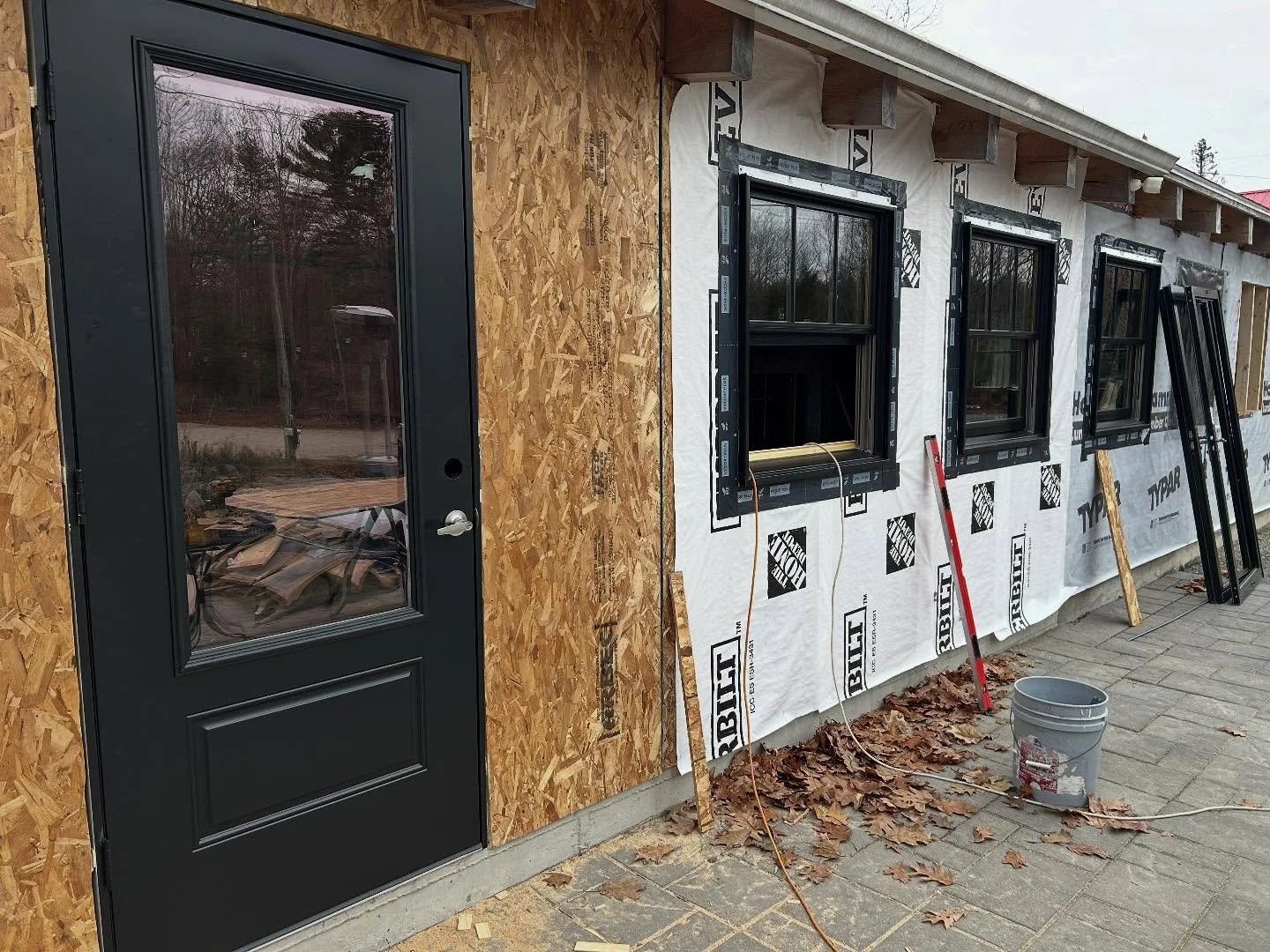 Excuse our mess as we chip away at finishing off the dining room! All the windows are installed and the new front door. Don&rsquo;t worry we will have it cleaned up by tomorrow night!! 

Winter Hours
Friday &amp; Saturday 4-8pm

5 minutes from the Bl