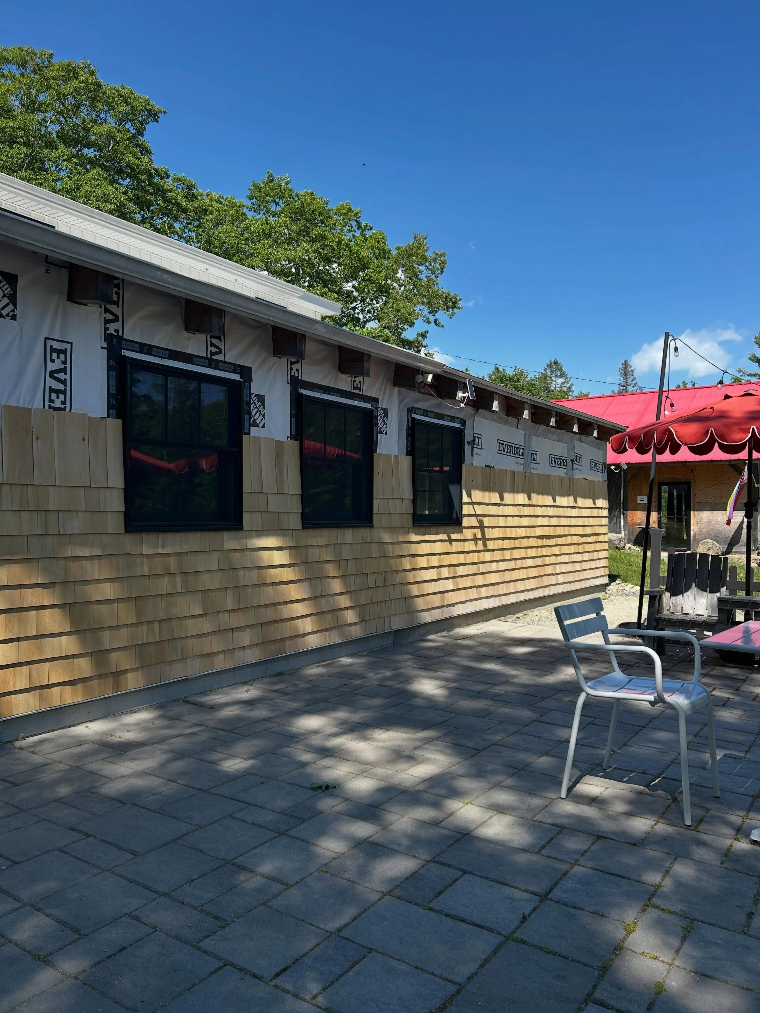 We are changing hours for the rest of June. 

Thursday thru Sunday 4-8pm

Lunches will be back in July &amp; August!
This allows us to get the siding done!!!
Thanks for understanding.
Cheers 

5 minutes from the Blue Hill roundabout!!

#strongsofmain