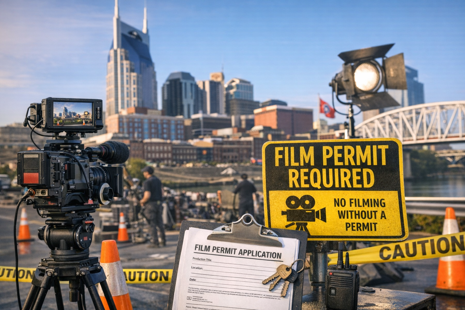 Nashville Video Production Permits: