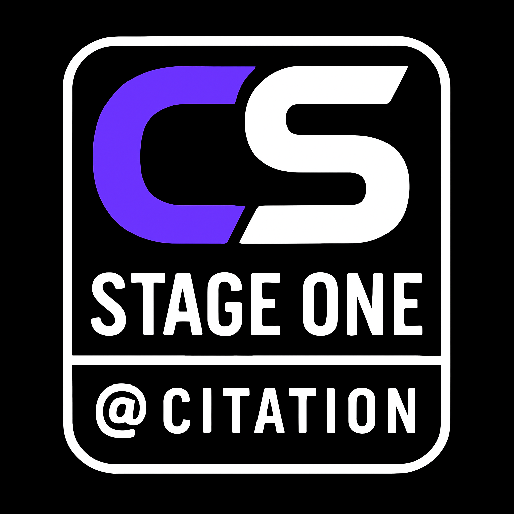 Stage One @   Citation Support