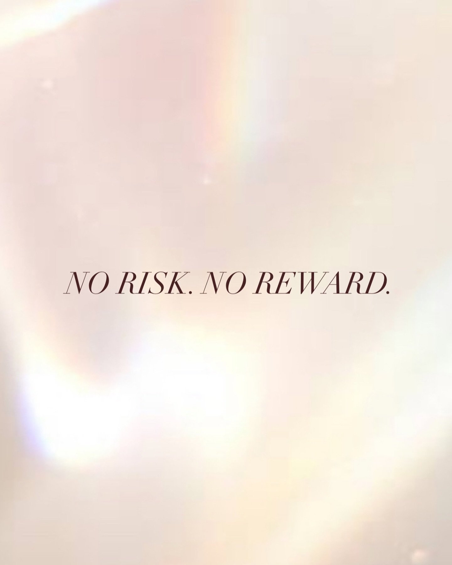 ✨ Taking risks isn&rsquo;t just about chance, it&rsquo;s about seizing opportunities and owning your journey. 

Every leap of faith brings you closer to your dreams, so embrace the thrill of the unknown and trust in your ability to soar. 💪🏼 

#Risk