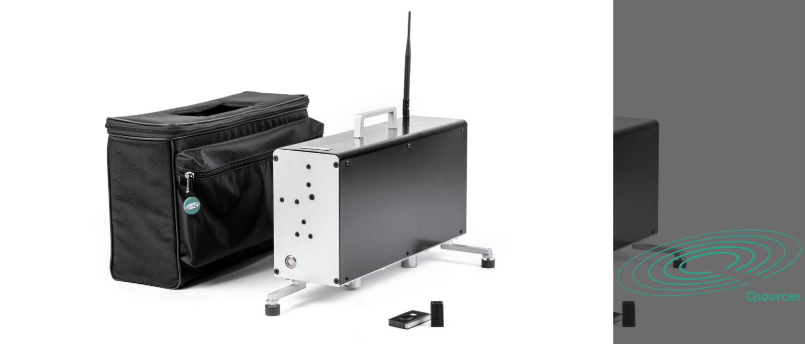 Qtap lightweight tapping machine with carry case and accessories for easy transport