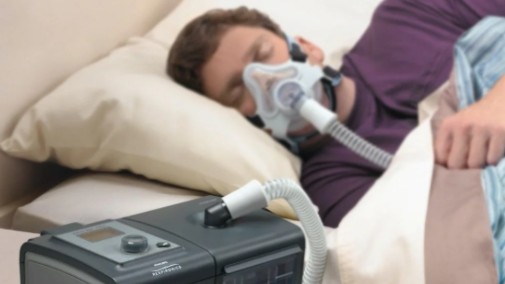 Respirator/CPAP device context for medical noise and vibration reduction