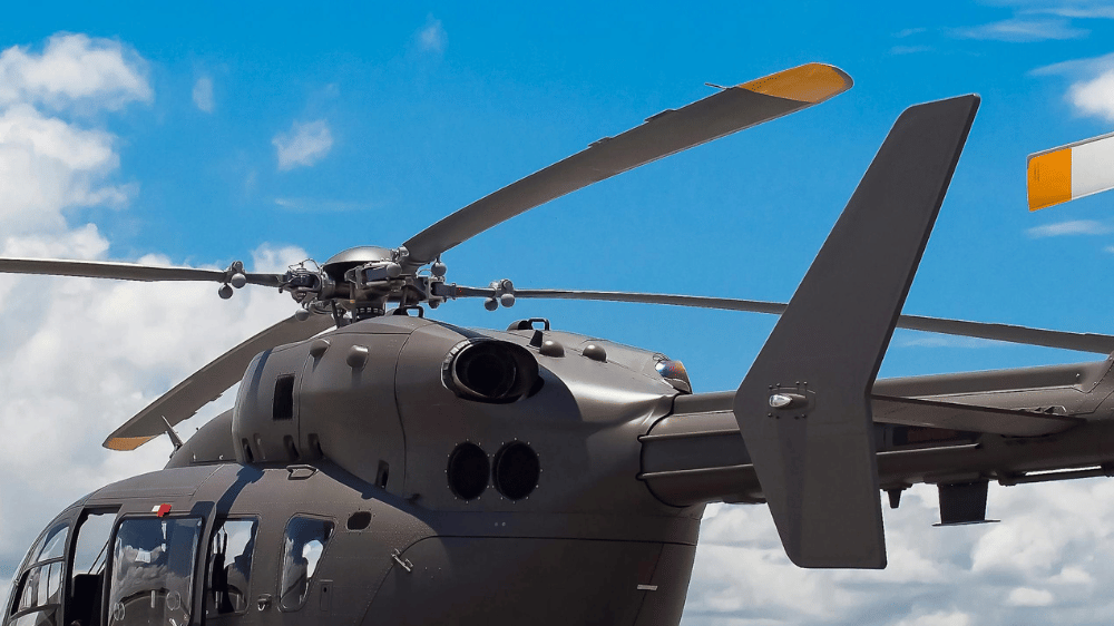 Helicopter and defense system noise and vibration testing context