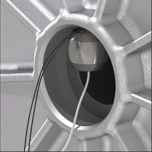 High-frequency shaker setup for repeatable structural excitation measurements (Qhsh)