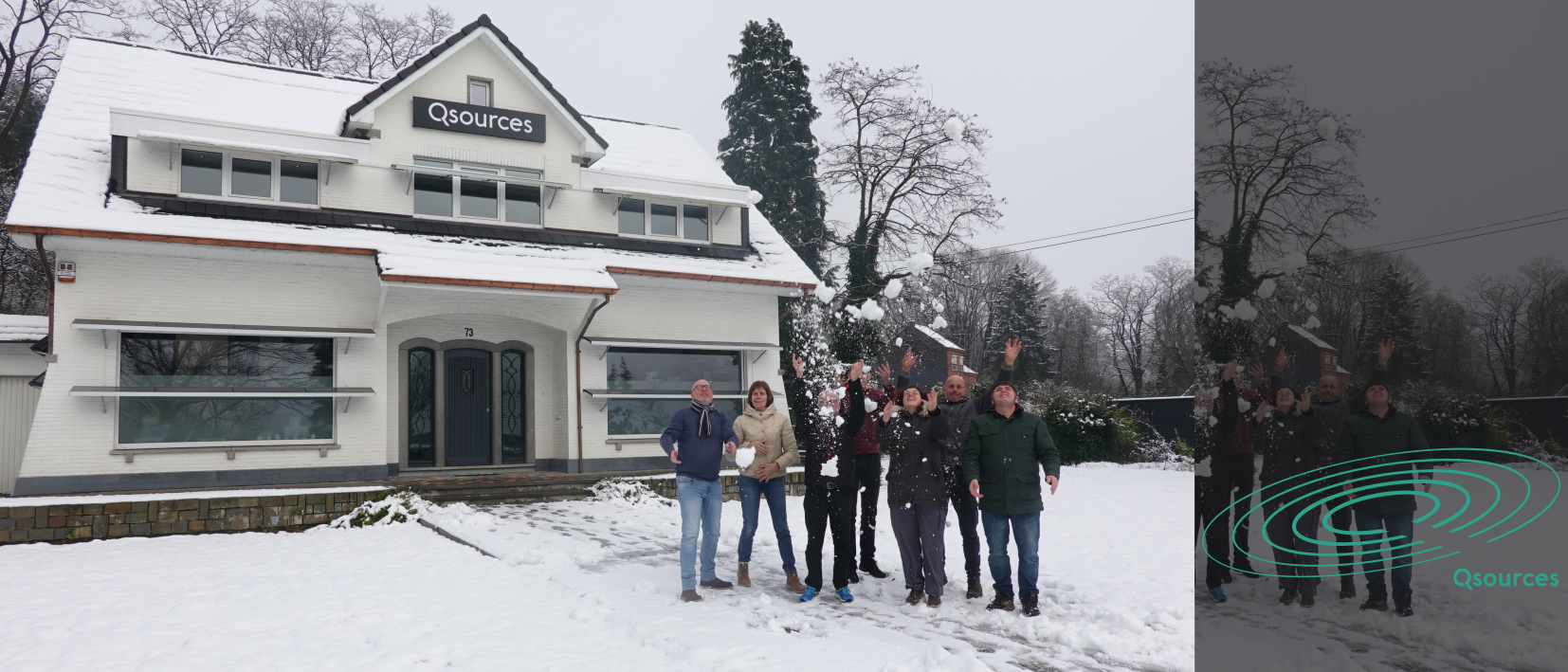 Qsources team at the Belgium office