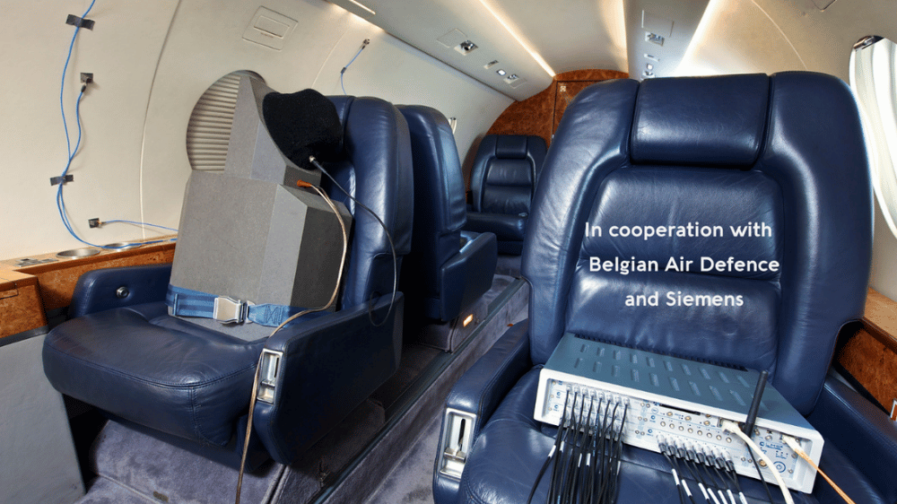 Low-frequency cabin noise and vibro-acoustic sensitivity testing using Qsources excitation