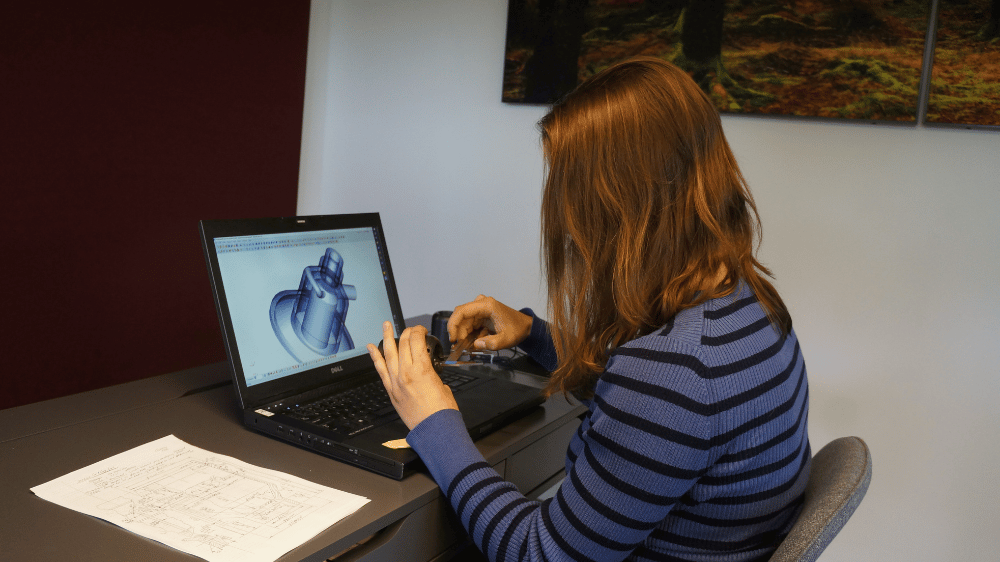 CAD design and product development work at Qsources