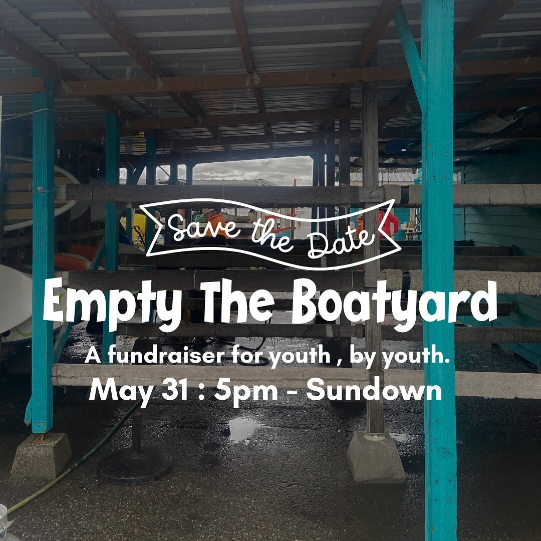 Come &ldquo;Empty the Boatyard&rdquo; and enjoy unforgettable evening celebrating youth at The Community Boating Center!  We&rsquo;ll fill the waters of Bellingham Bay with kayaks, mega SUPs (x2!), RS Quests, and Keelboats- supported by our talented 