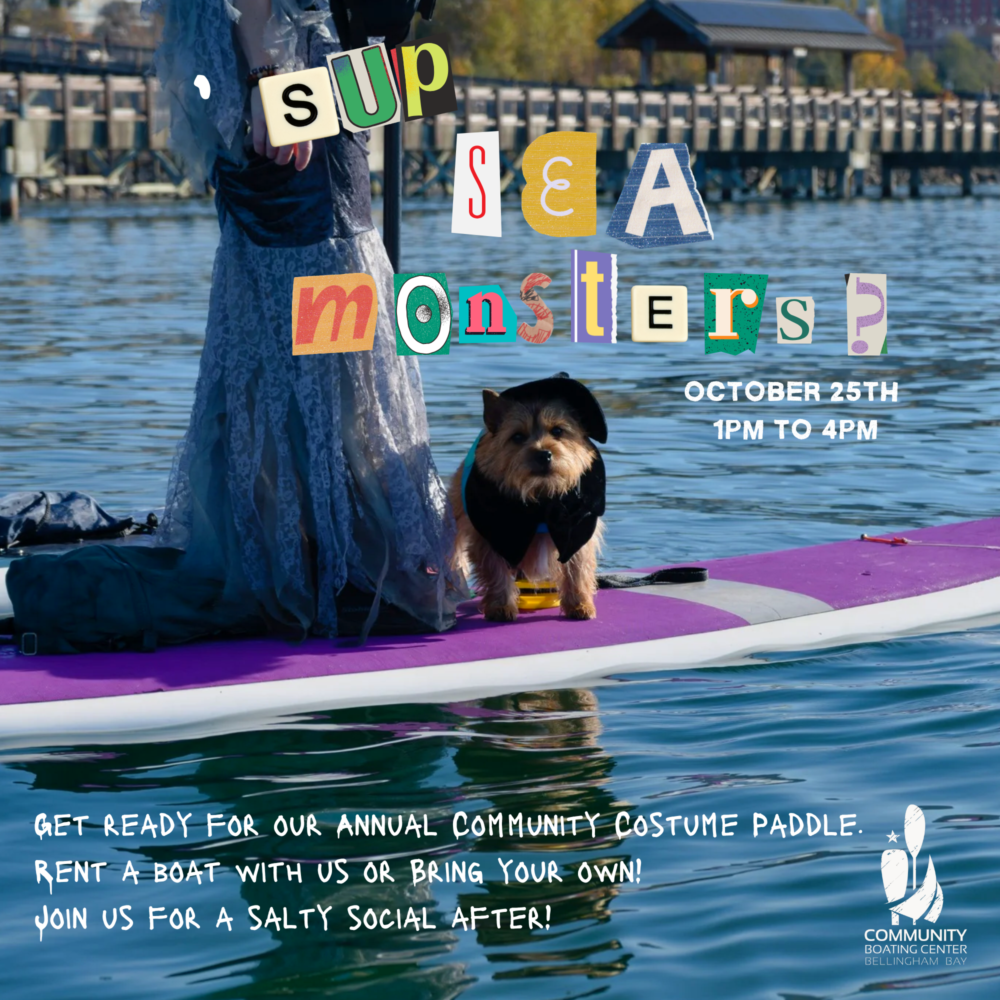 SUP Sea Monsters - Halloween Paddle