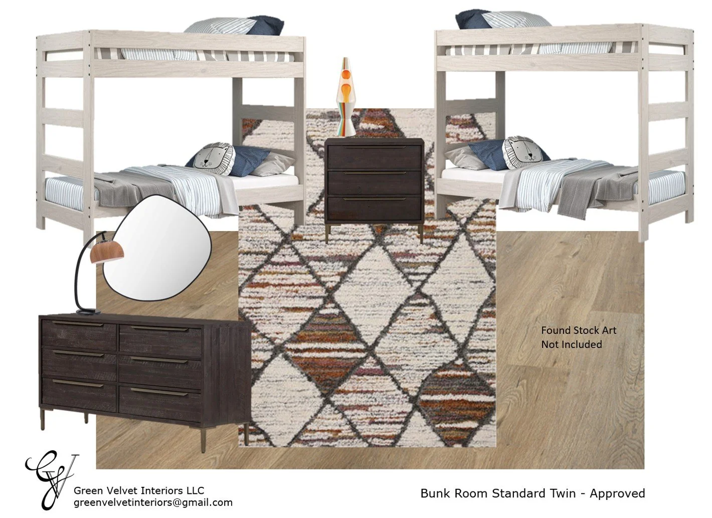 Bunk room design development