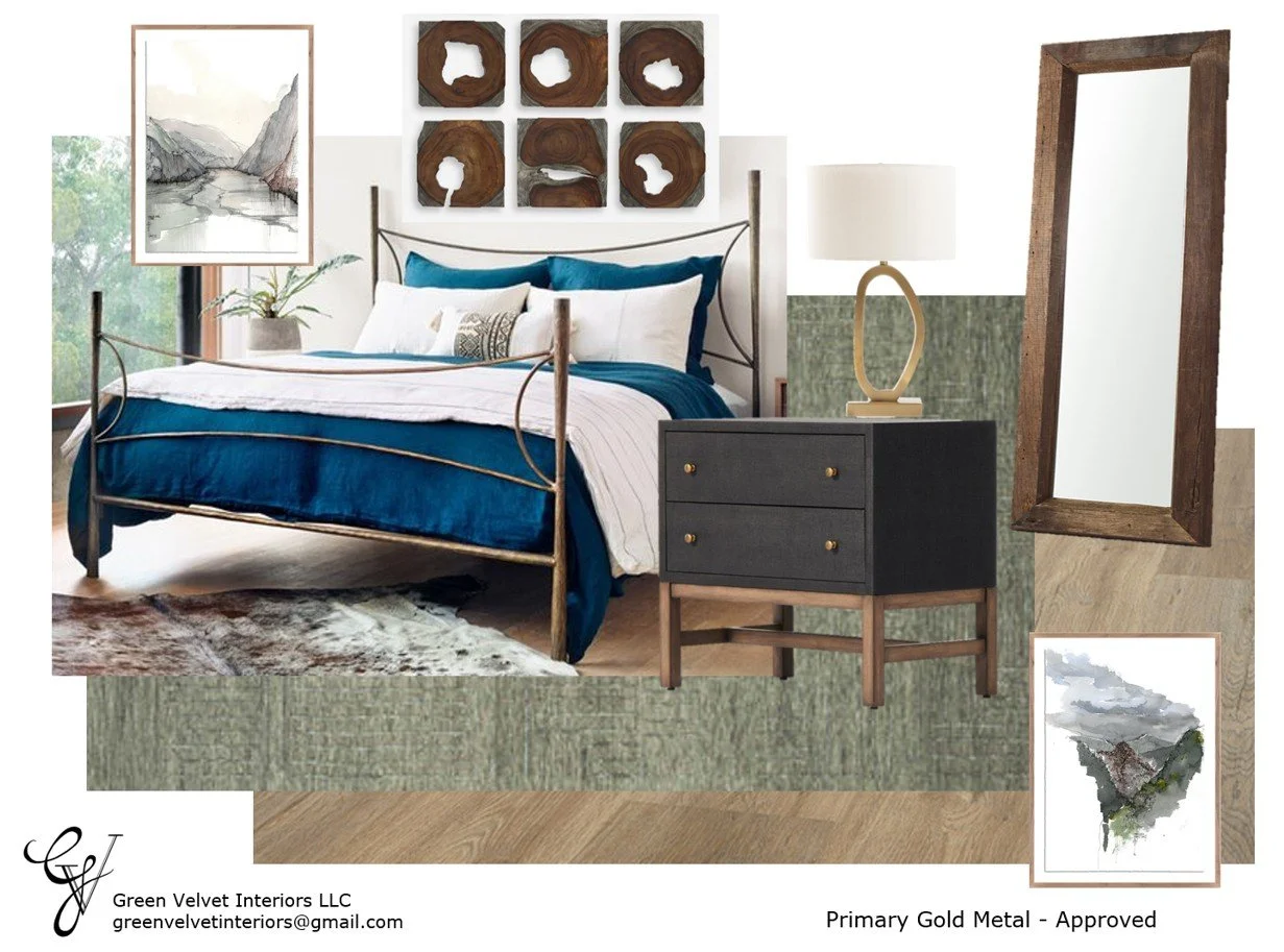 Primary Bedroom design development