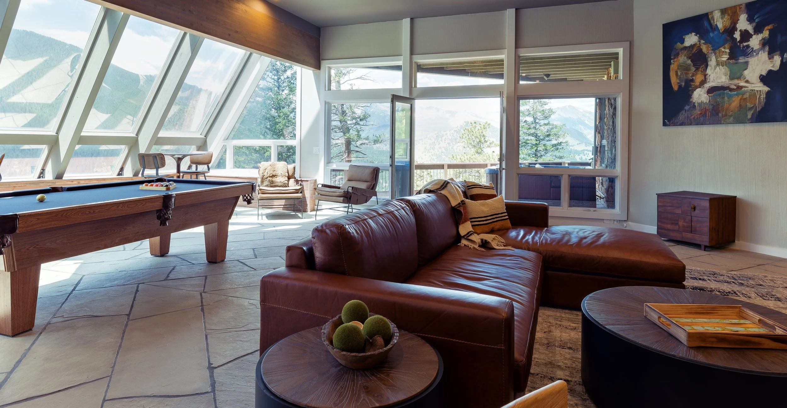 Basement Entertainment Room
