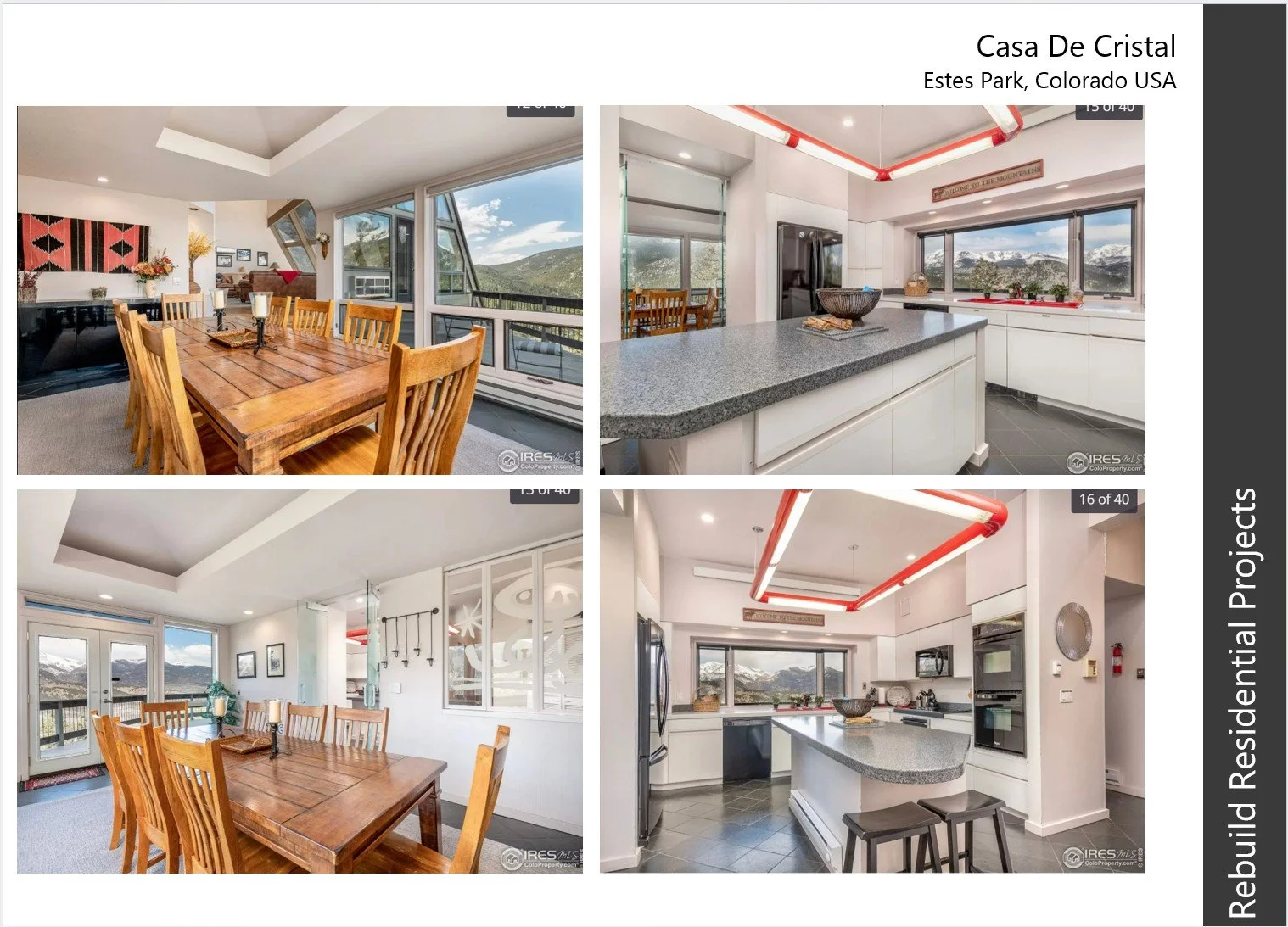 Before: dining and kitchen