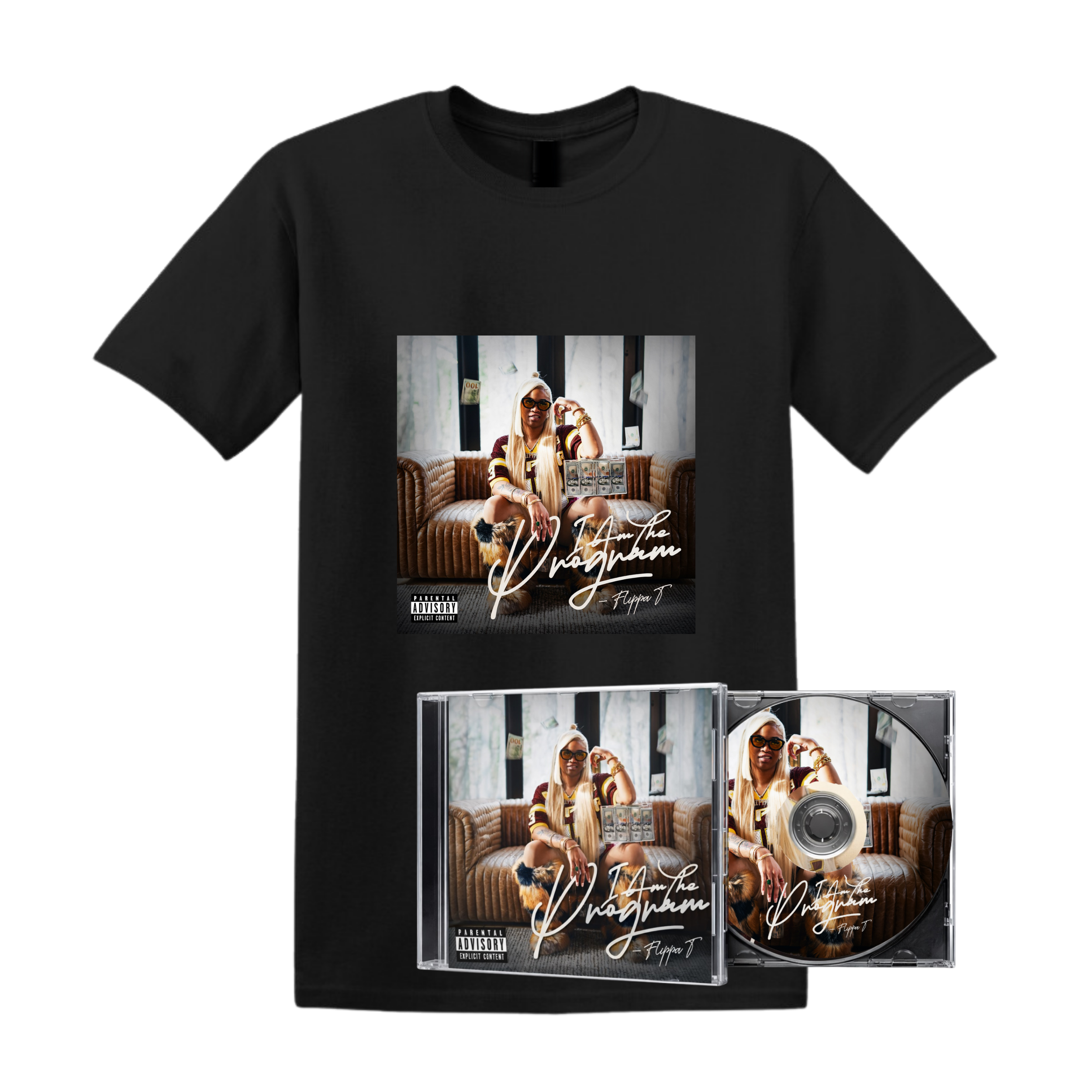 [Autographed Album CD] Bundle - Album Cover Tee