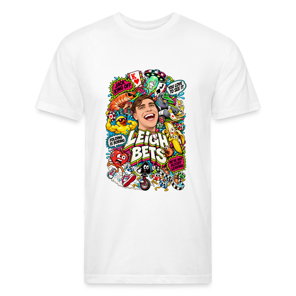 Leigh Bets Cartoon Fitted Tee