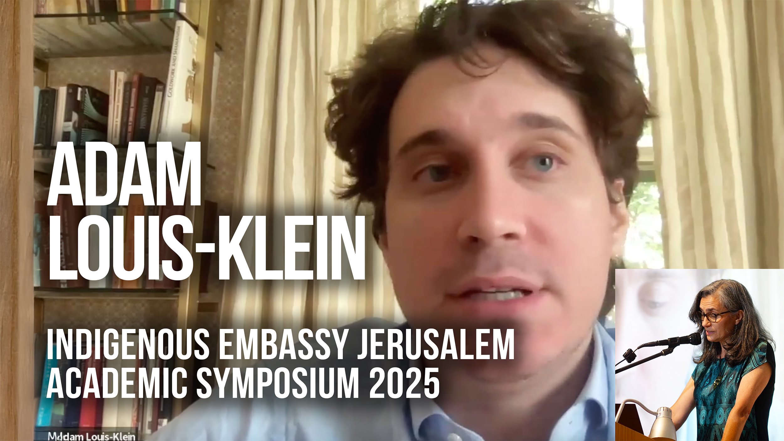 Adam Louis-Klein at IEJ Symposium