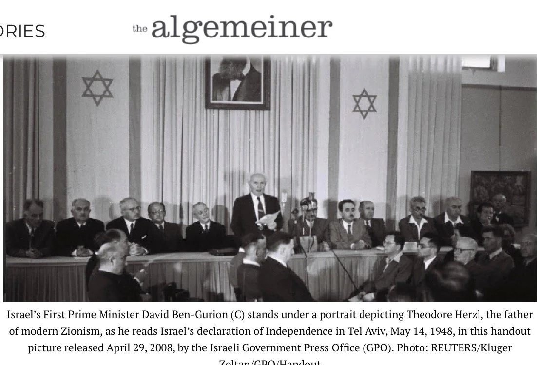 Algemeiner: Indigenous Zionism Is Peoplehood Zionism