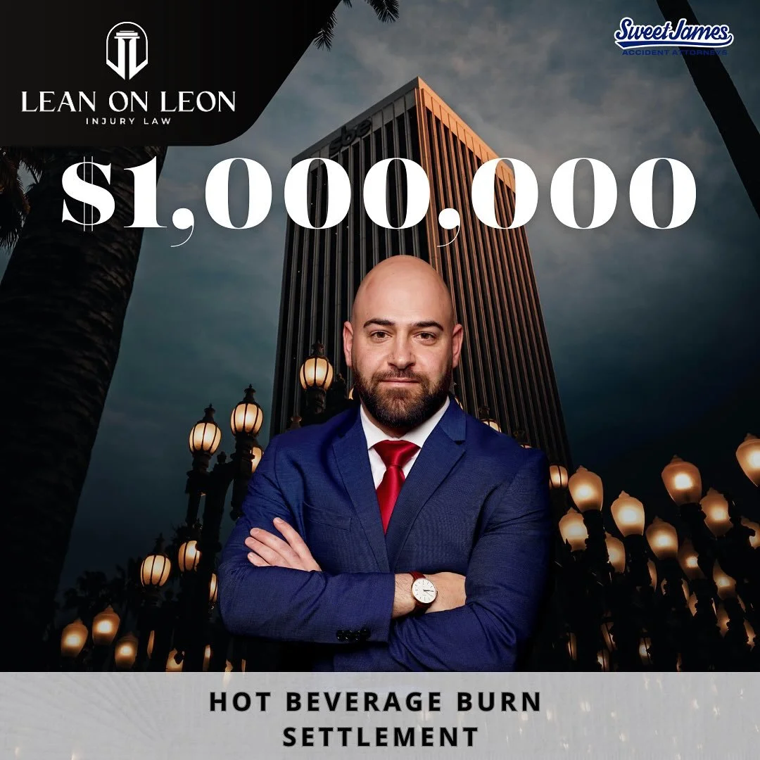 No prior offers from the insurance carrier. The case was filed and boom, that caught their attention. 

#LeanOnLeon #SweetJames #InjuryLaw #PersonalInjury #BurnInjury #JusticeServed #TrialLawyer #MillionDollarSettlement