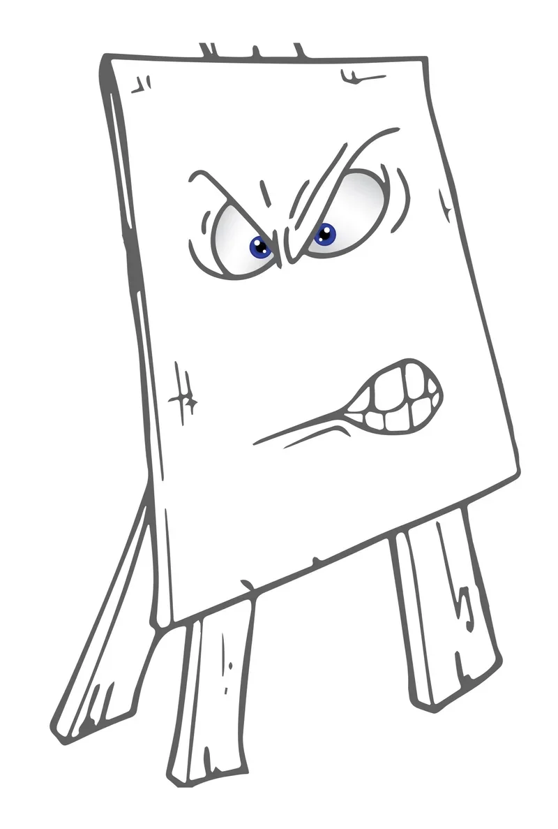 The Angry Easel Paint Event