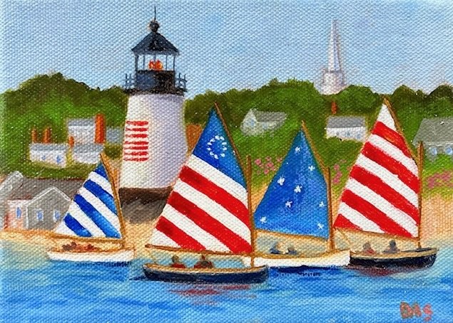 Flying the Colors, Brant Point - SOLD