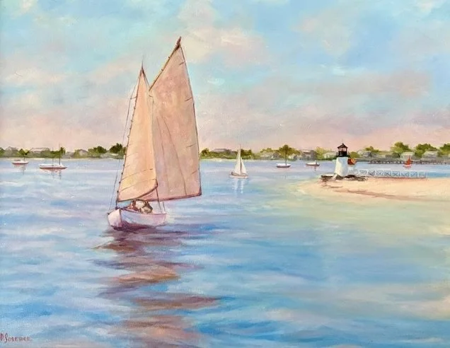 NEW: A Perfect Day, Nantucket Harbor - 16x20