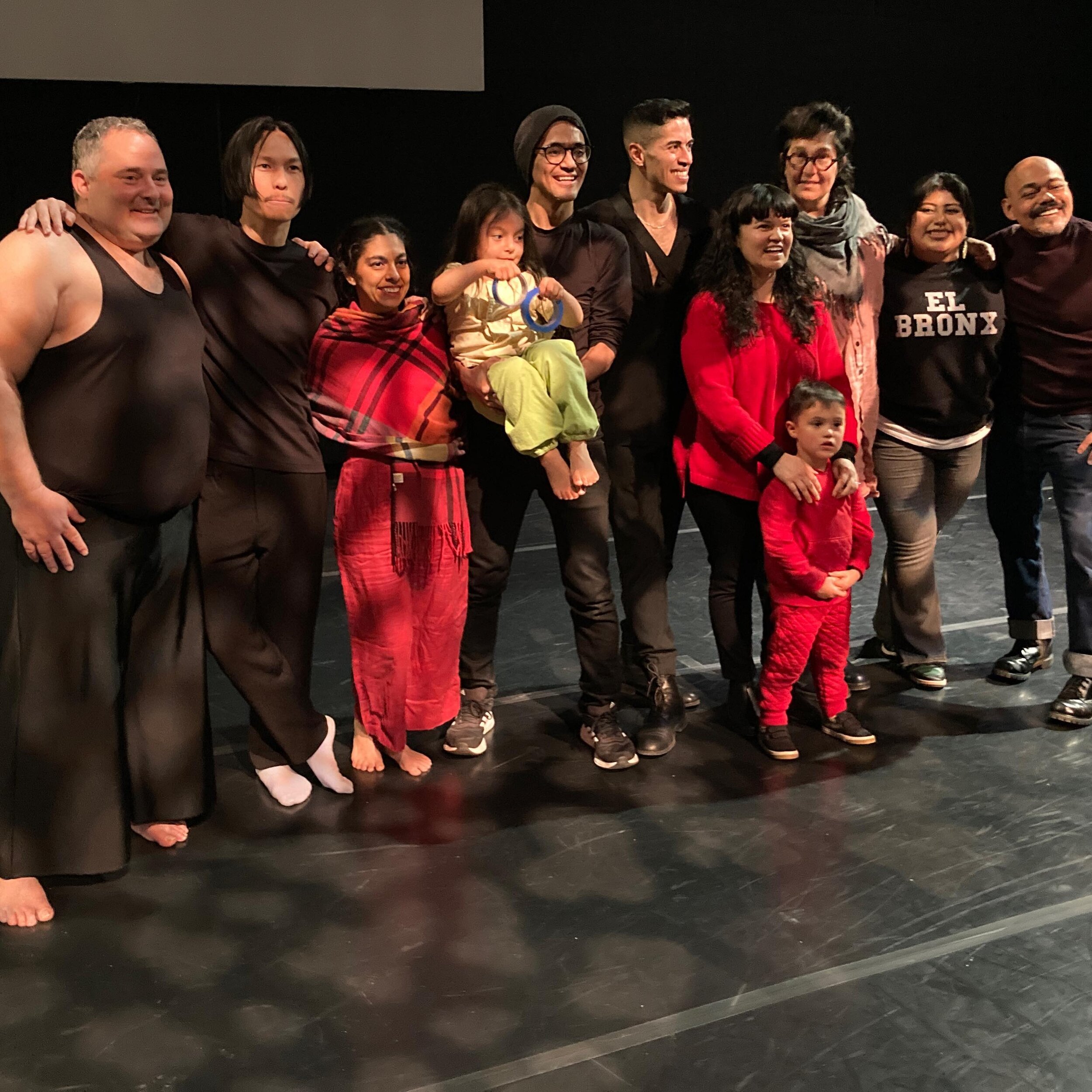 It was so wonderful to see the live performances of @zoekleinproductions and @gabrielmatamoving and meet all of the wonderful performers. #dance #circus #movement #immigrationstories