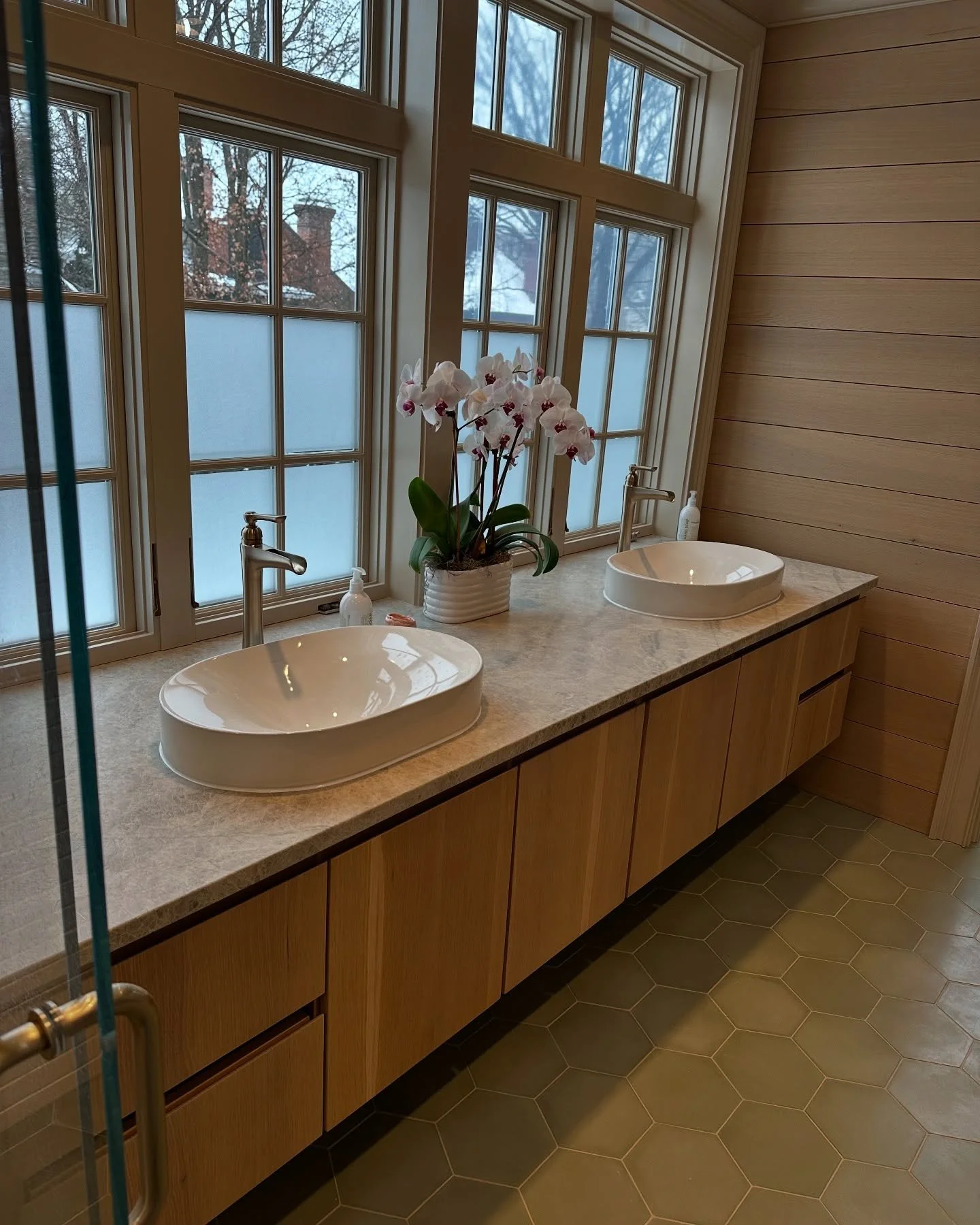 Rift Sawn White Oak Floating Vanity
