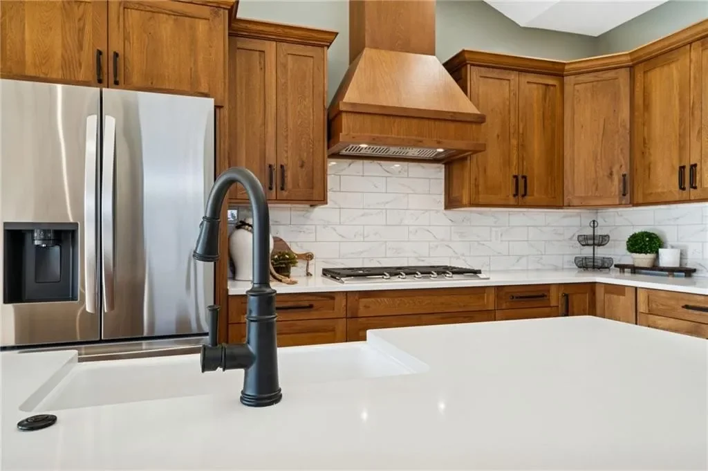 Rustic White Oak Kitchen