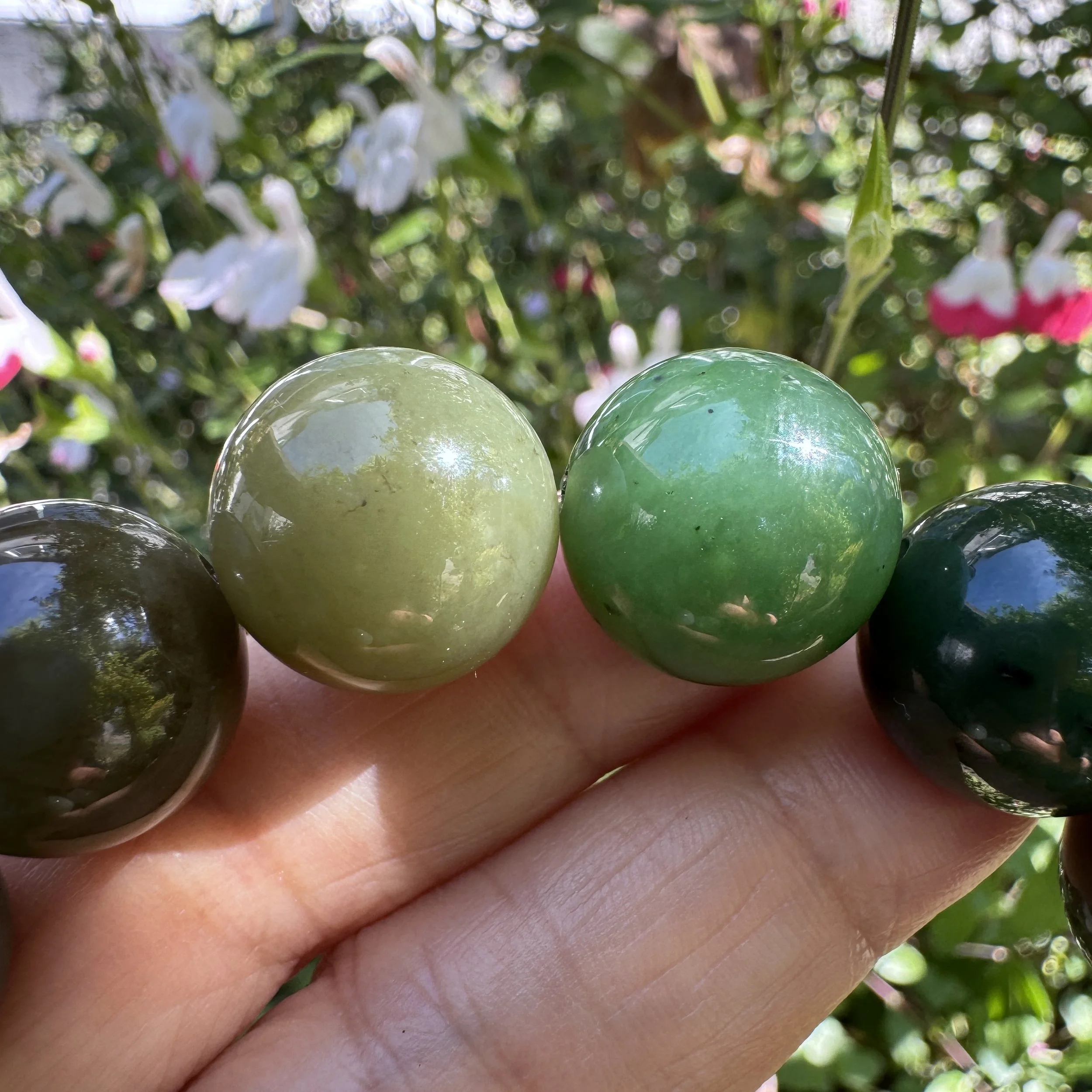 Hetian jade beads- jademastervancouver.com