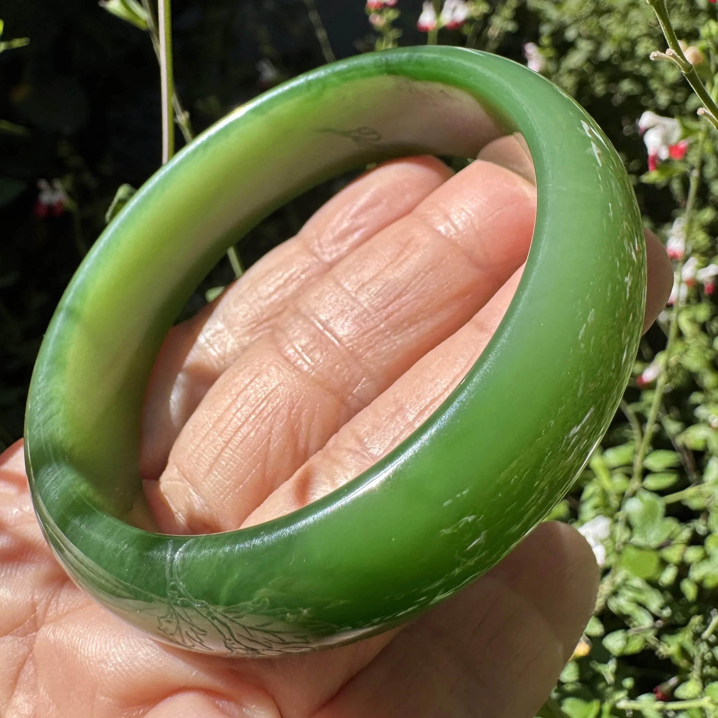 Hetian green nephrite jade-jademastervancouver.com