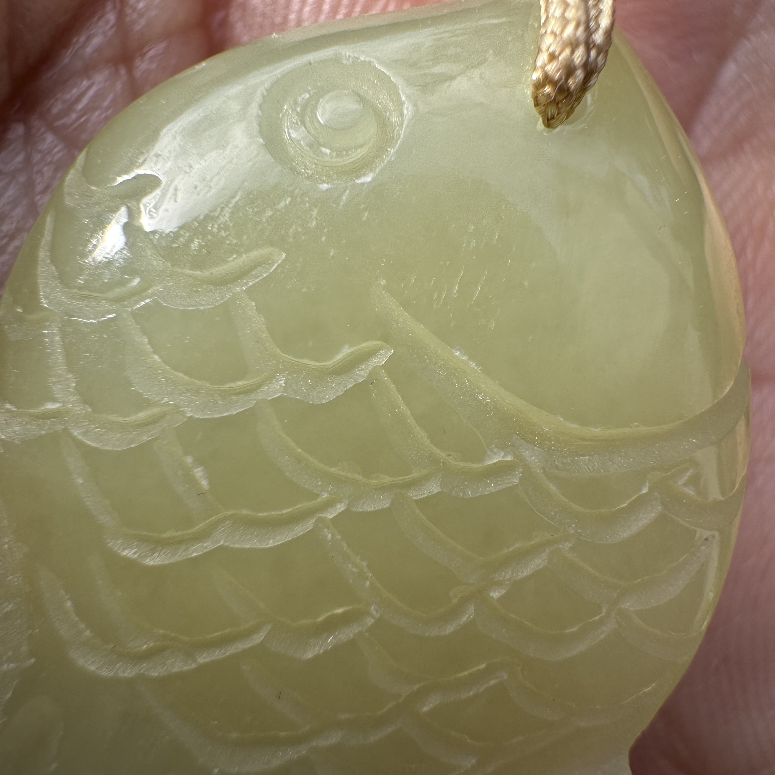 Yellow nephrite jade- jademastervancouver.com