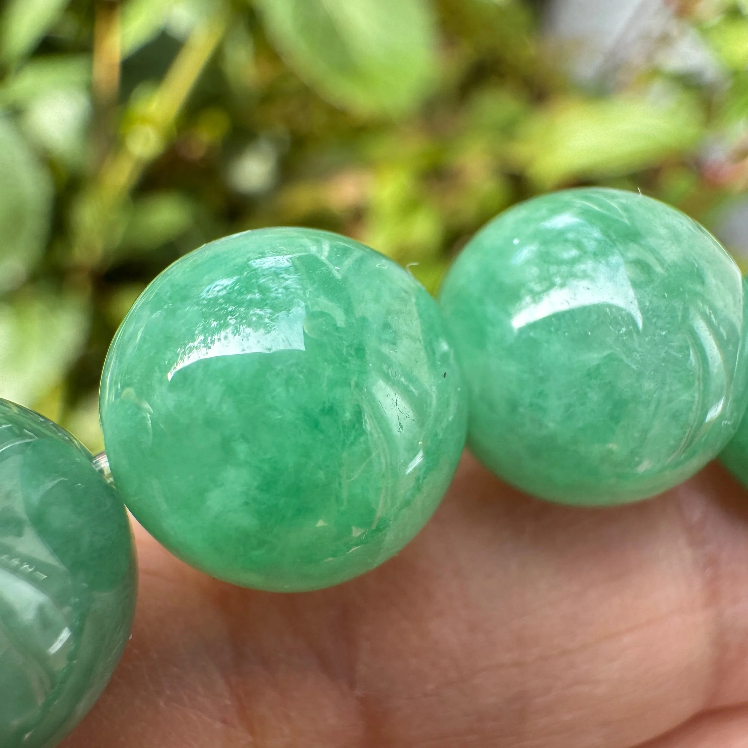 Natural emerald green jadeite