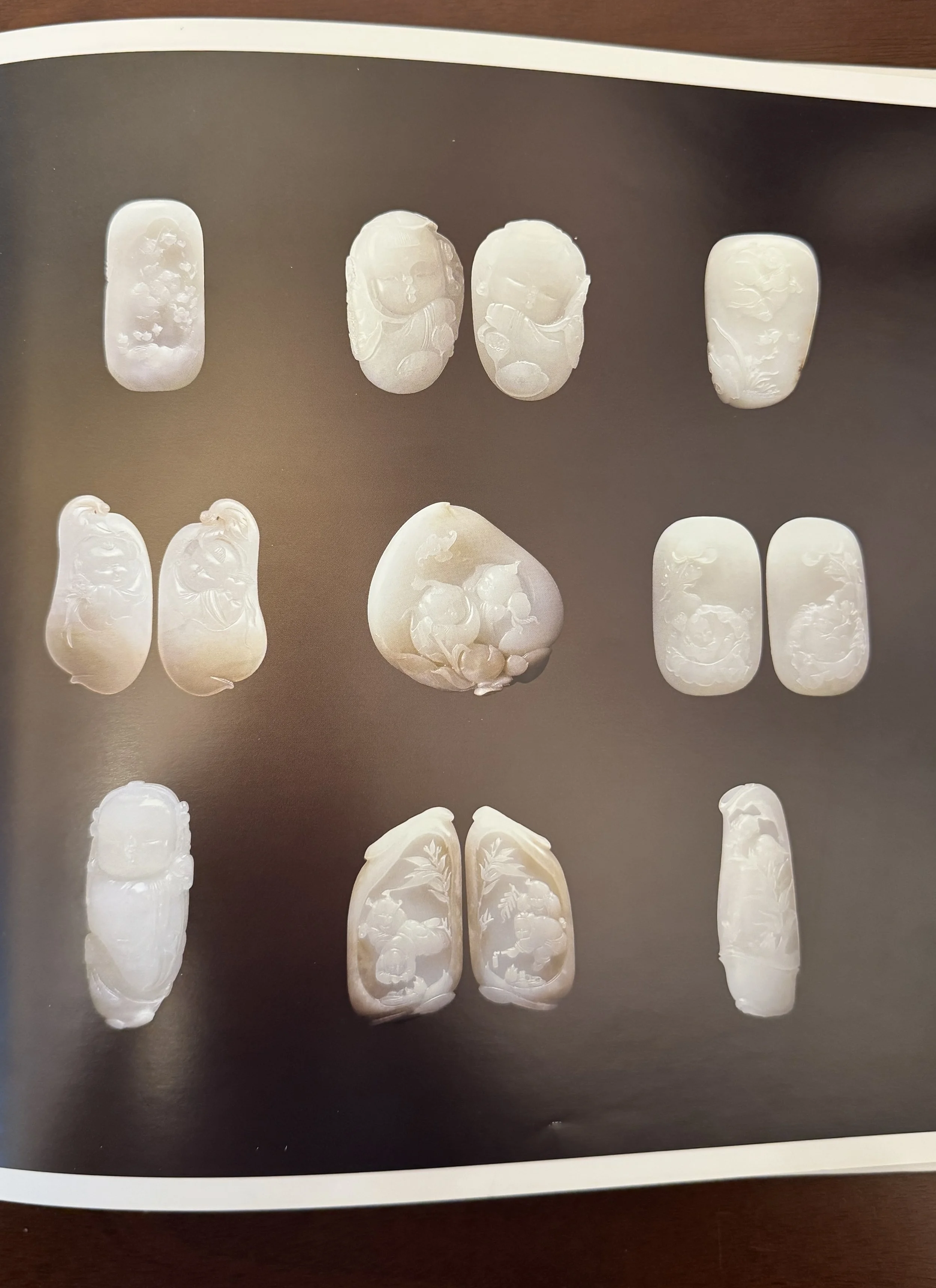 collection of Top quality Hetian jade artworks
