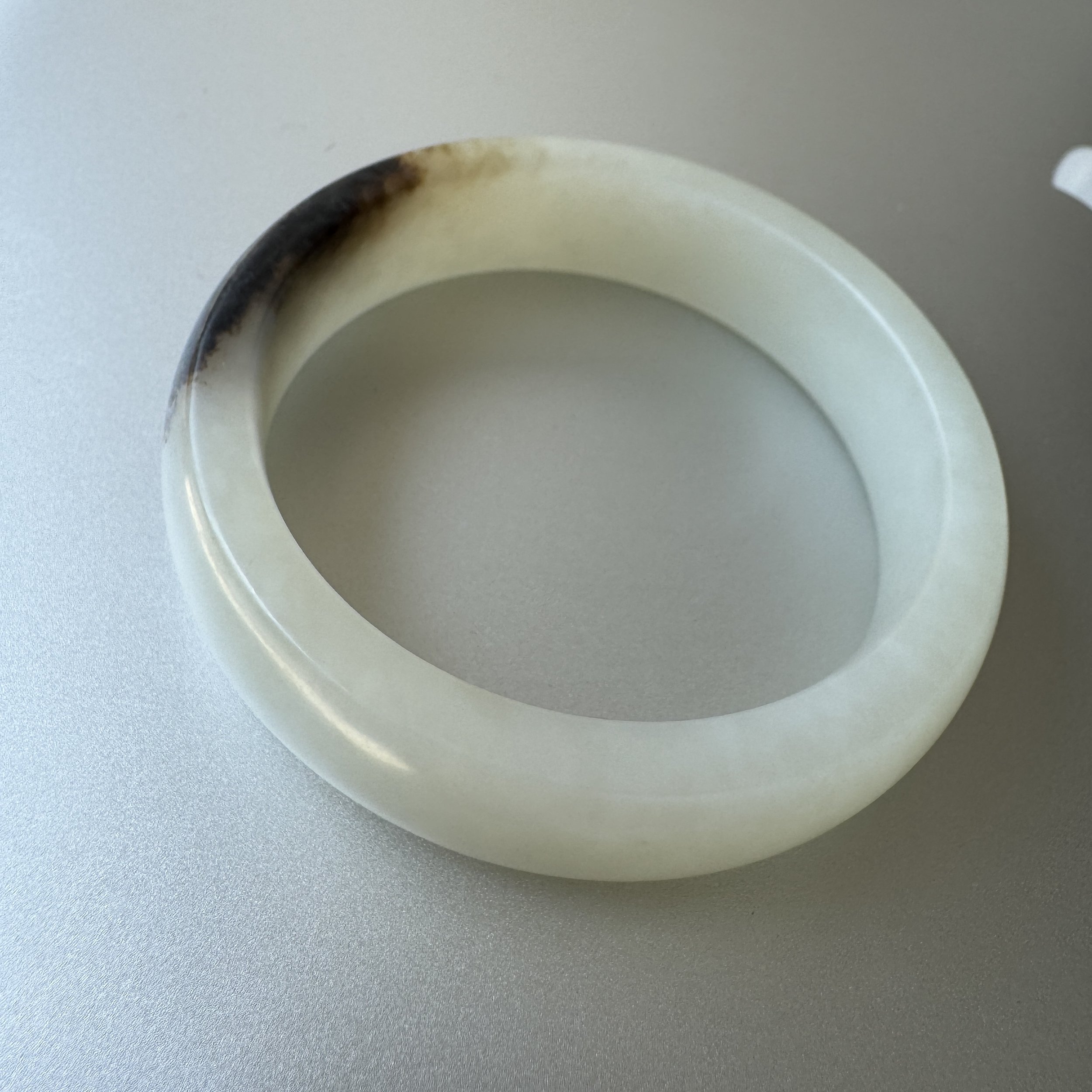 Top grade Hetian mutton fat white seed jade- jademastervancouver