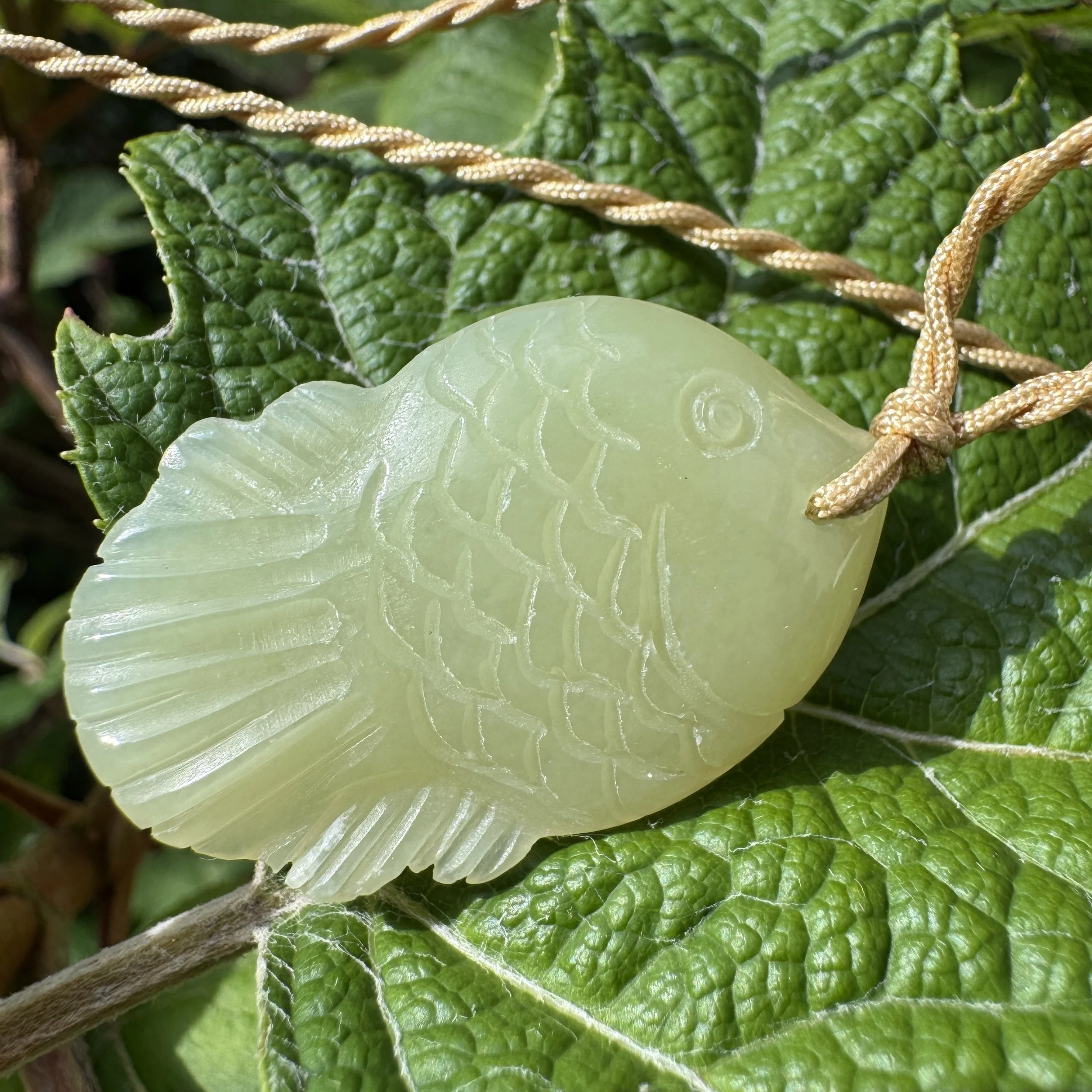 Yellow nephrite jade- jademastervancouver.com