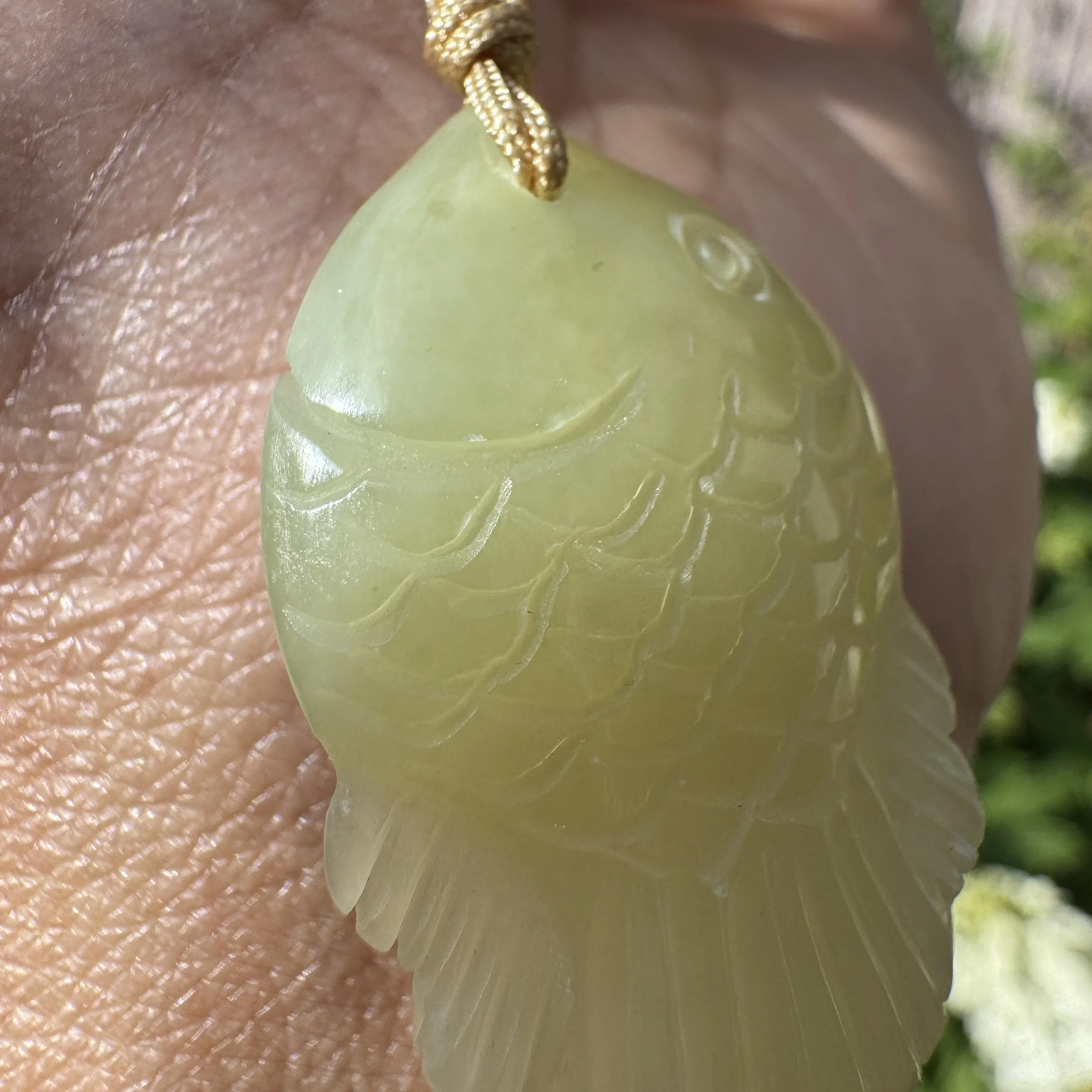 Yellow nephrite jade- jademastervancouver.com