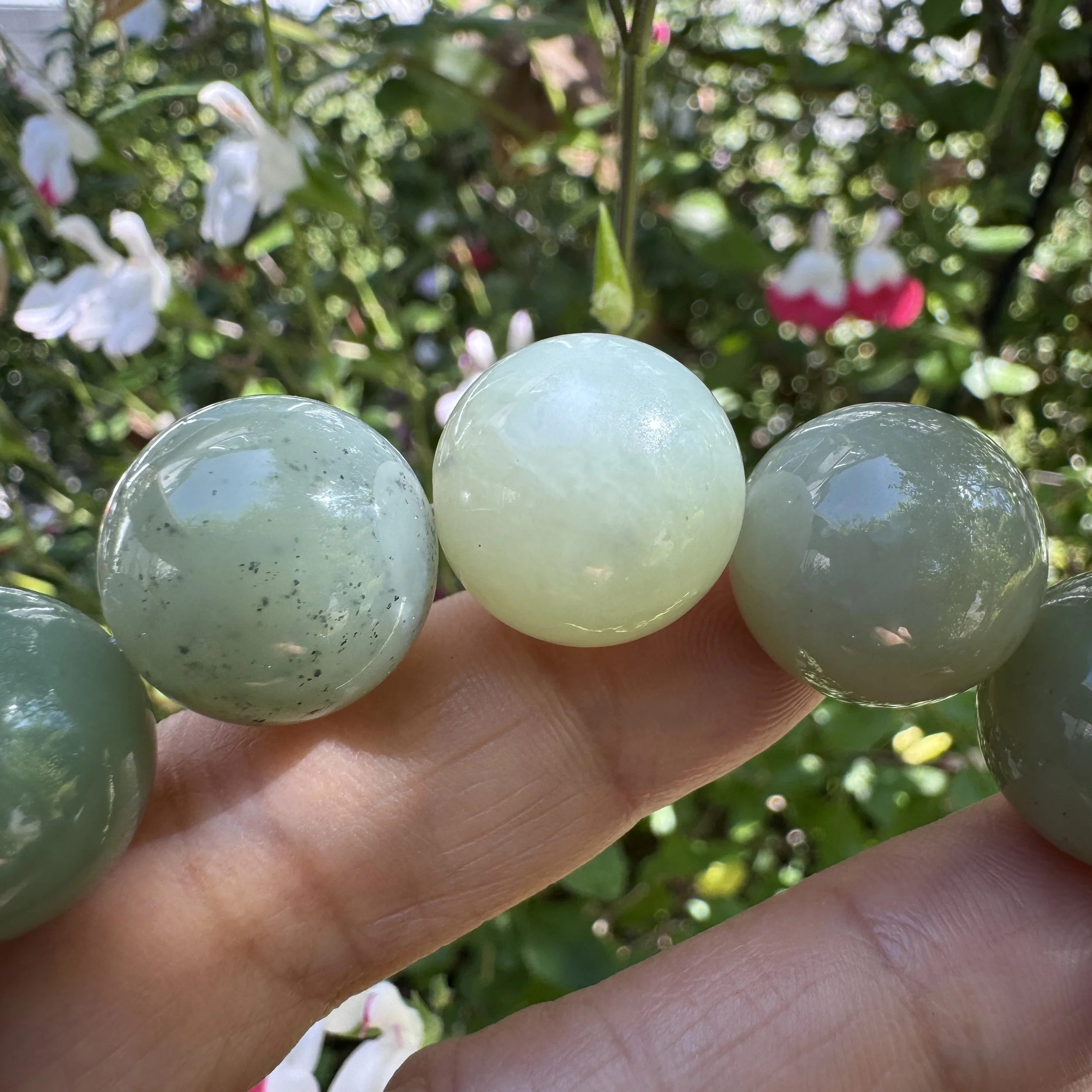 Hetian jade beads- jademastervancouver.com