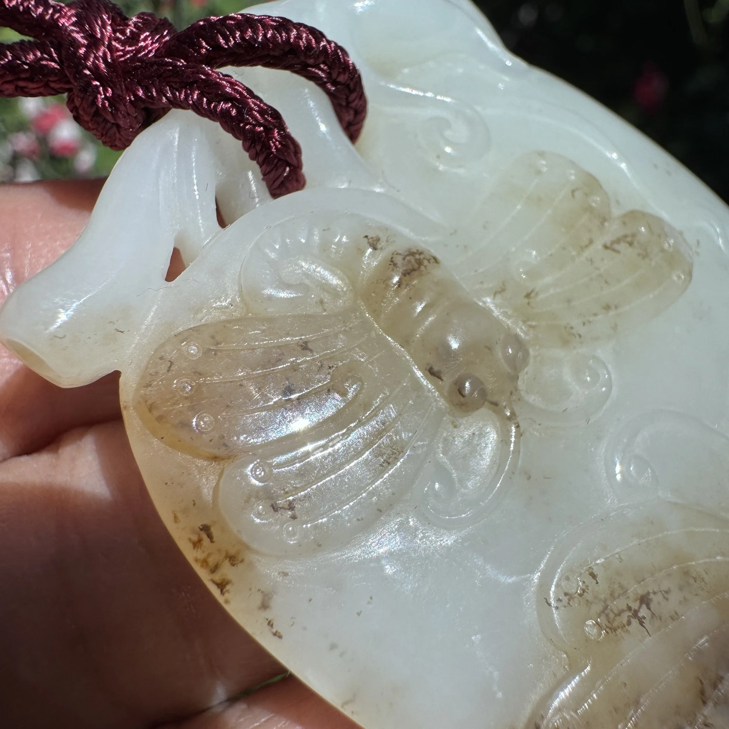 Top grade Hetian mutton fat white seed jade- jademastervancouver