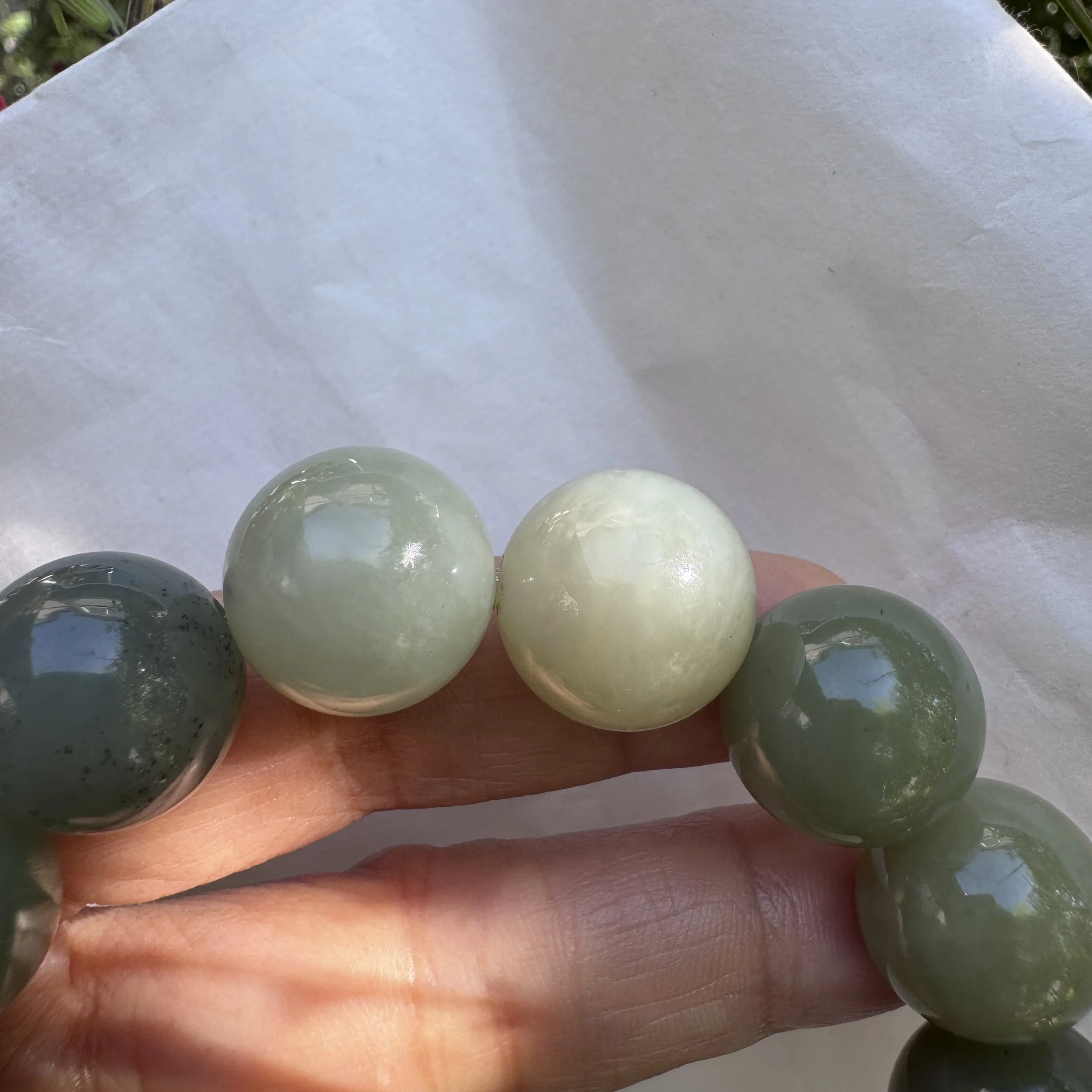 Hetian jade beads- jademastervancouver.com